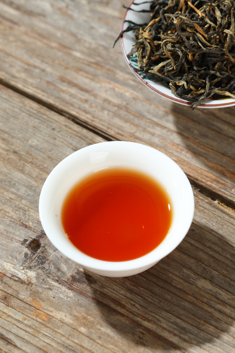 金毛毫特级礼盒装 英红九号1959英德红茶英红9号工夫茶叶250克/盒高清大图