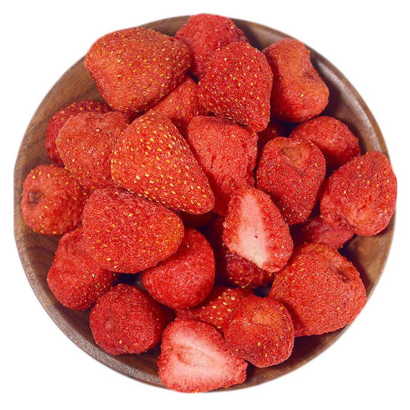 网红冻干草莓脆整颗烘焙用果脯脆雪花酥牛轧糖零食专用