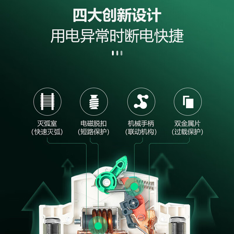 BULL公牛 空气开关 LB5-63a/4P40A