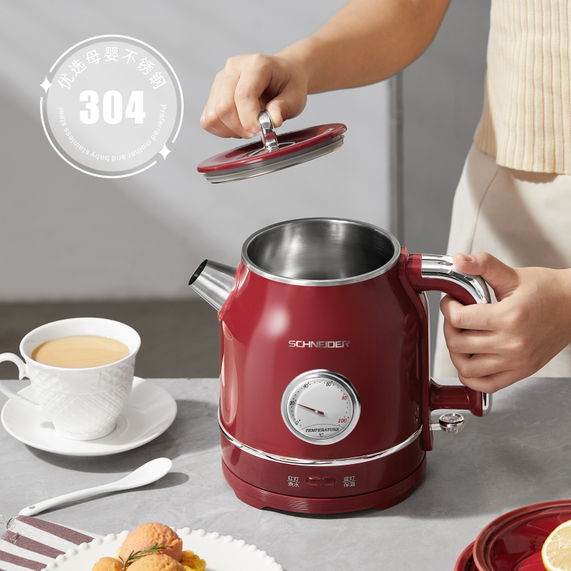 SCHNEIDER施耐德电热水壶SWK-XSL1213A 1.3L*高清大图