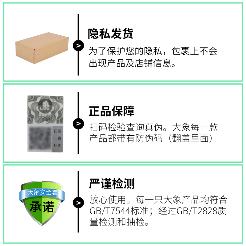 大象 避孕套 男用 进口超薄安全套3只装 G点情趣礼盒 成人用品