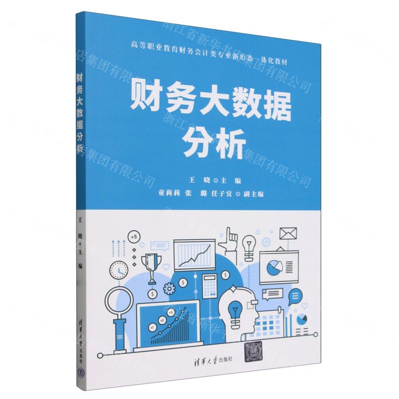[N]财务大数据分析(高等职业教育财务会计类专业新形态一体化教材)-9787302654896高清大图