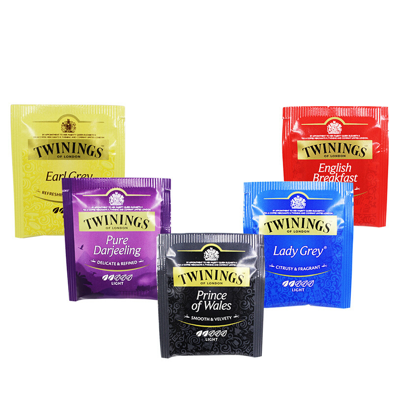 英国川宁(TWININGS) 红茶精选装20包*2g 波兰进口茶叶袋泡茶包*2盒