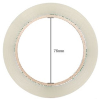 齐心 JP4810-6普透封箱胶带 48mm*100y 6卷/筒透明