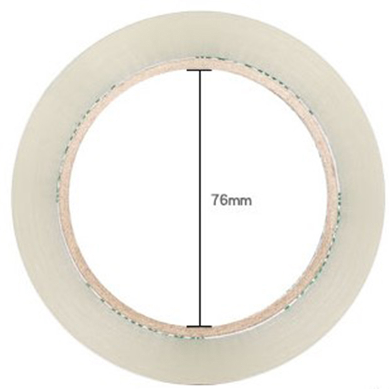齐心 JP4810-6普透封箱胶带 48mm*100y 6卷/筒透明