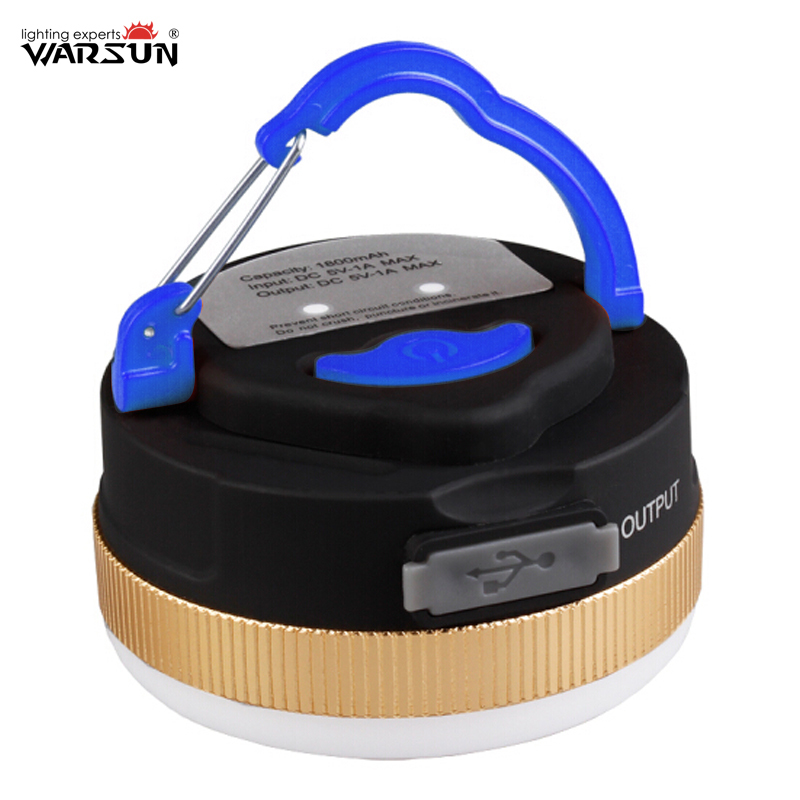 沃尔森 Warsun 1001 帐篷灯露营灯地摊夜市灯可充电宝led挂灯超亮户外照明灯野营磁铁吸附应急家用移动灯马灯