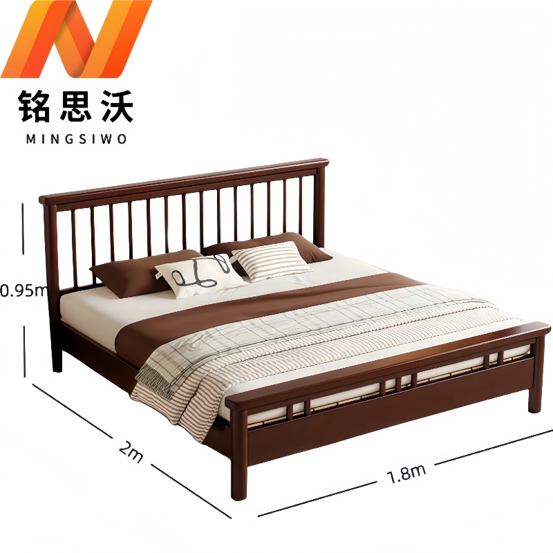 铭思沃木床2*1.8*0.95m张高清大图