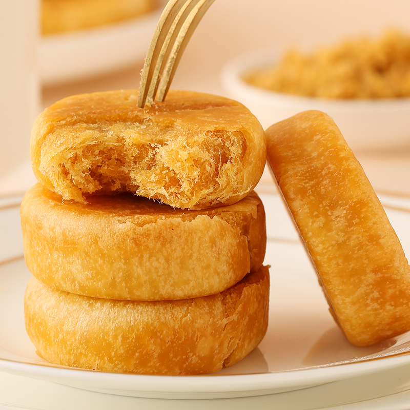 爱乡亲肉松饼1000g营养抖音网红早餐小面包蛋糕整箱饼干糕点网红小吃零食品批发高清大图