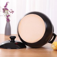 砂锅炖锅 家用燃气5L煲汤10L商用大号15升沙锅8l熬粥煎药坛肉瓦煲厨量 6.75升白色砂锅（建议5-6人）