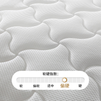 慕思床垫 环保 健康护脊床垫1.5米精钢弹簧床垫双人1.8m 1V
