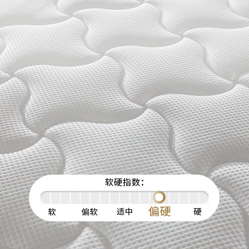 慕思床垫 环保 健康护脊床垫1.5米精钢弹簧床垫双人1.8m 1V