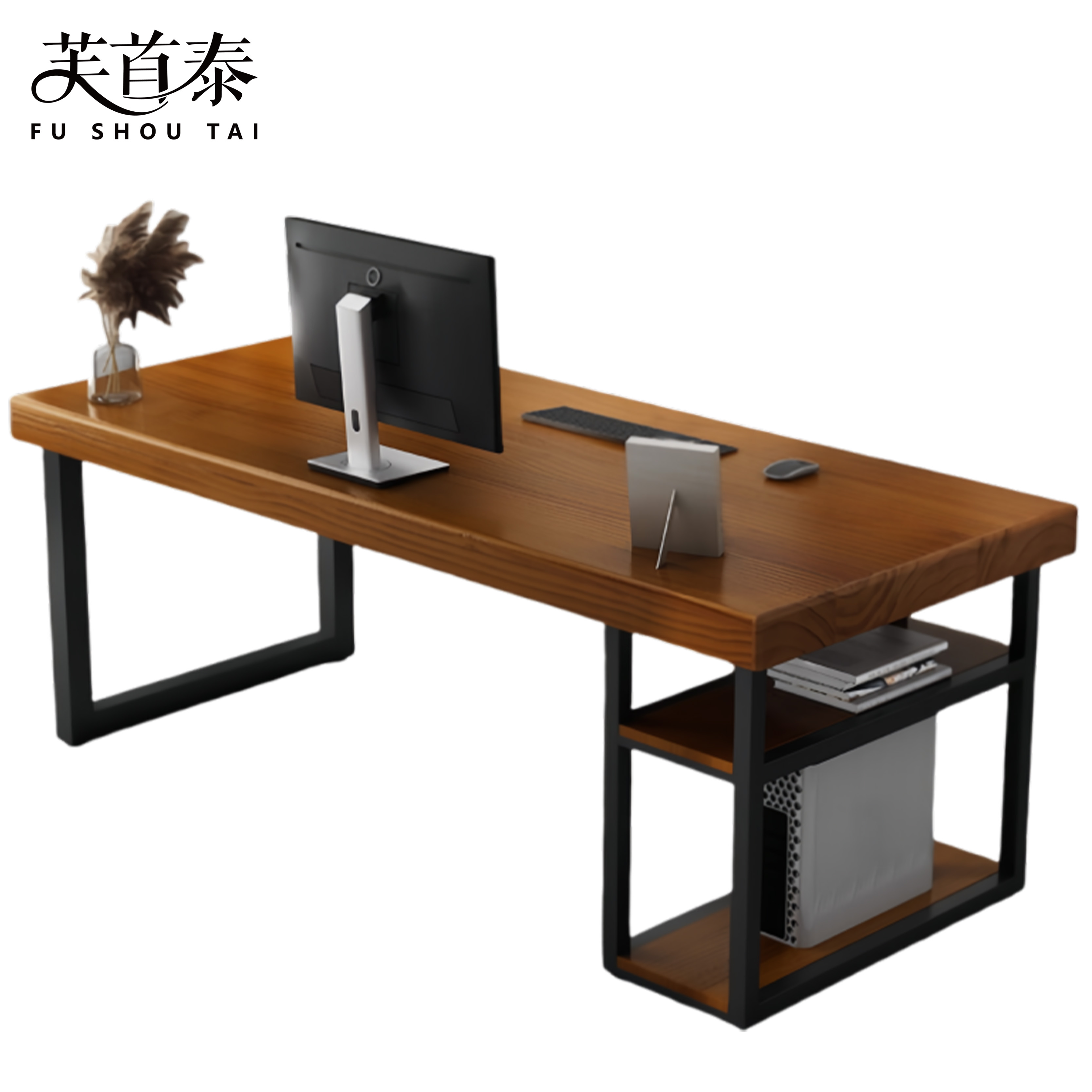 芙首泰办公桌1400*600*750mm张高清大图