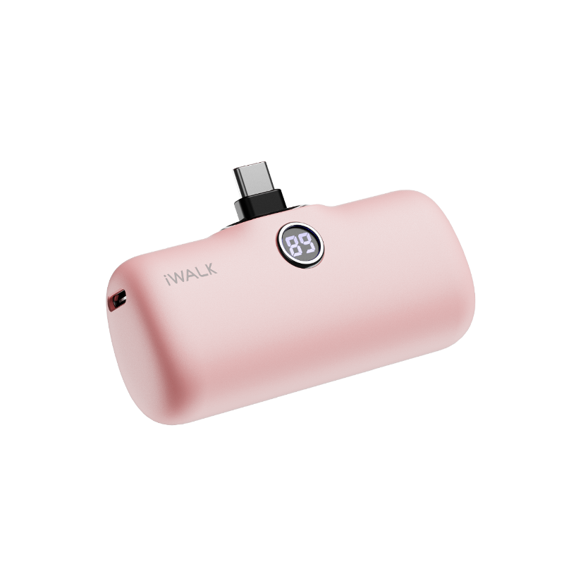 爱沃可/iWALK DBL5000PC18W快充口袋宝5代 粉色