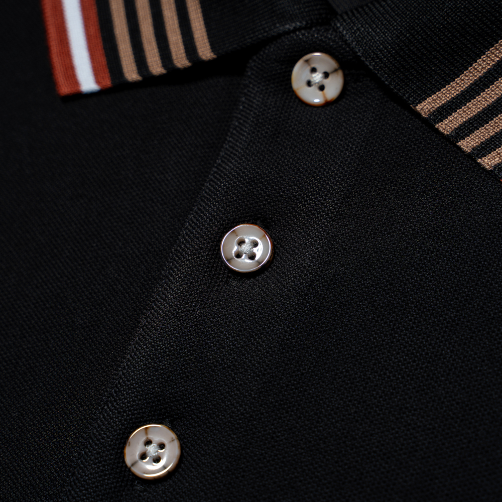 尘界短袖t恤男装夏季舒适透气休闲翻领纯色polo衫上衣高清大图