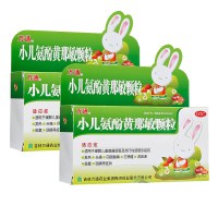 万通 小儿氨酚黄那敏颗粒 6g*12袋*2盒 小儿感冒咳嗽 颗粒剂 发热 头痛
