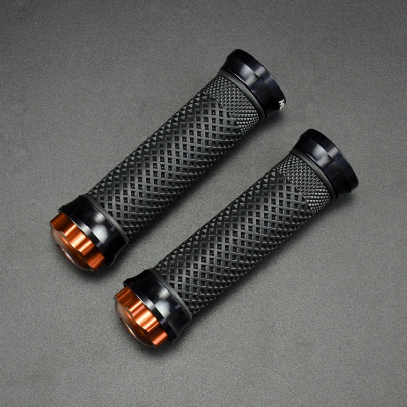 澳派摩托车助力车改装手把胶铝合金手把踏板车手把套机车油把套握把 b