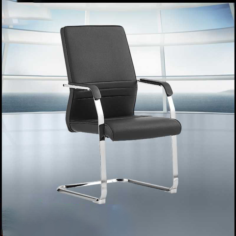 曌梵办公椅皮质把高清大图