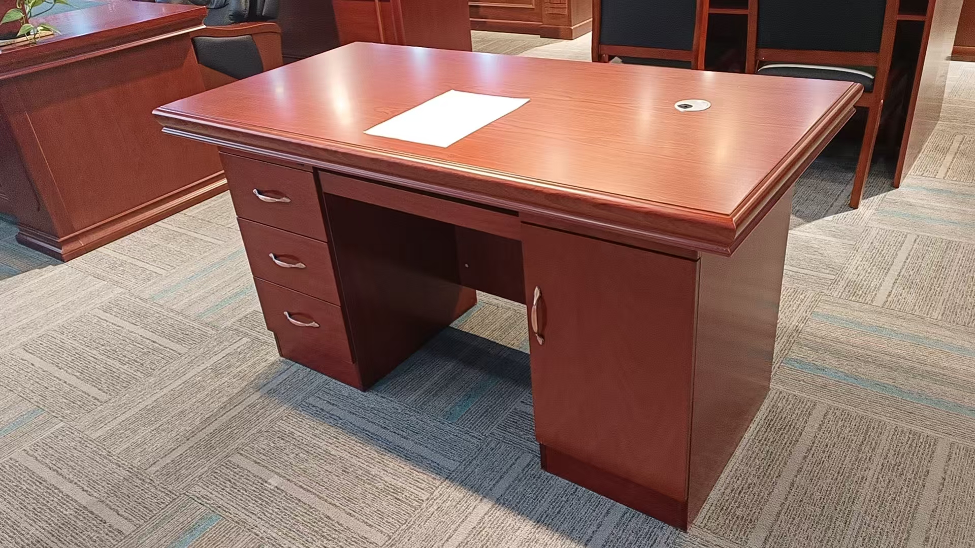 舵途 办公桌学习桌 1.4m 张高清大图