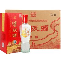 瀘州老窖股份出品泸极醇酿6 52度450ml*6瓶整箱装国产高度粮食白酒婚宴喜庆送礼酒