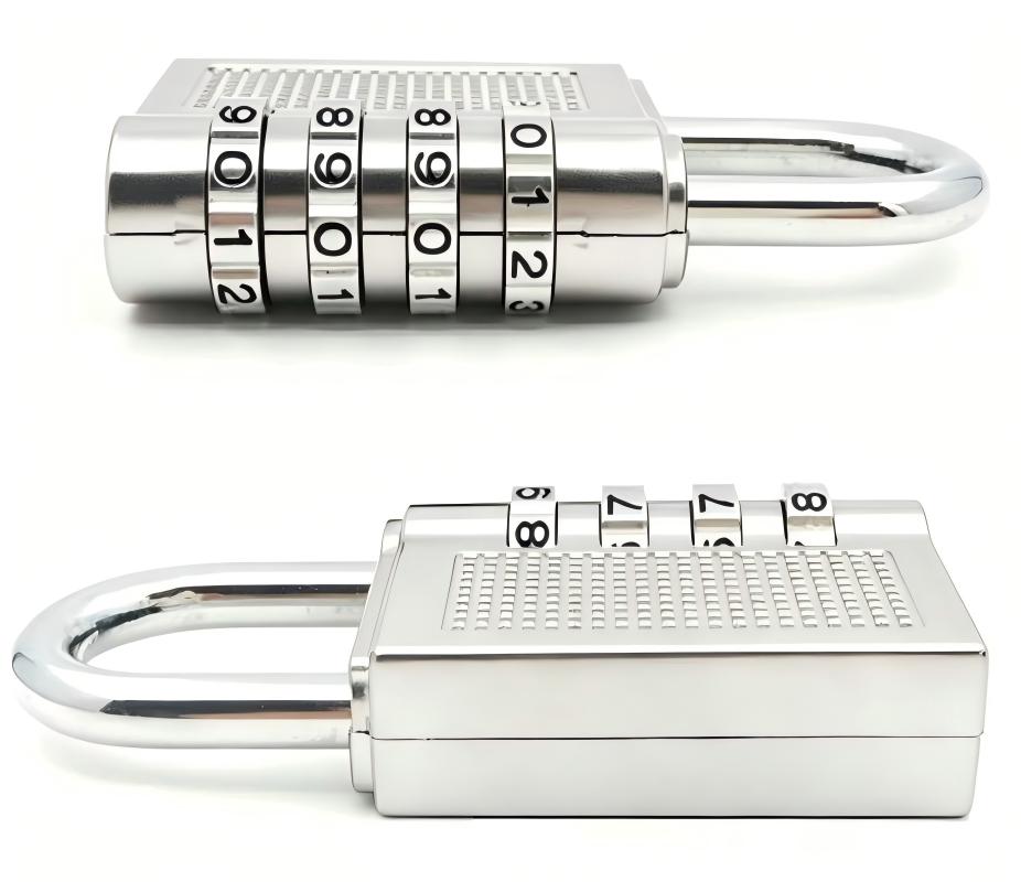 晨潞电子 CLU-CDK01 40mm 密码锁 挂锁 1 个/个(计价单位:个) 白色高清大图