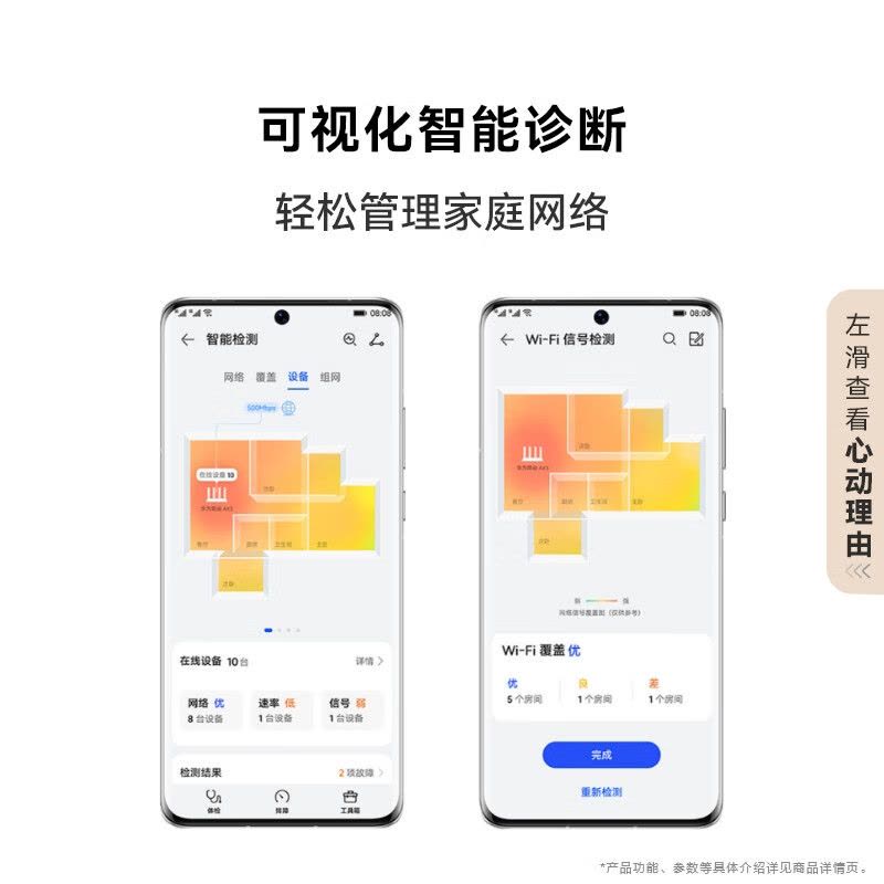 华为(HUAWEI)千兆路由器AX3wifi6智能分频无线家用穿墙图片