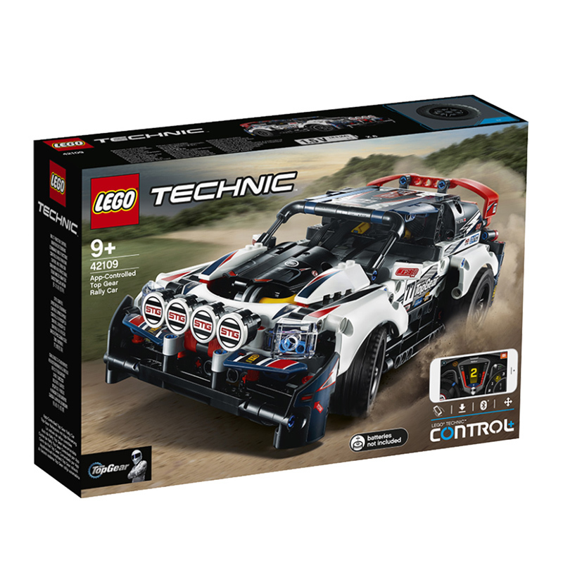 LEGO乐高机械组系列Top Gear 拉力赛车42109 男孩女孩9岁+生日礼物 玩具积木