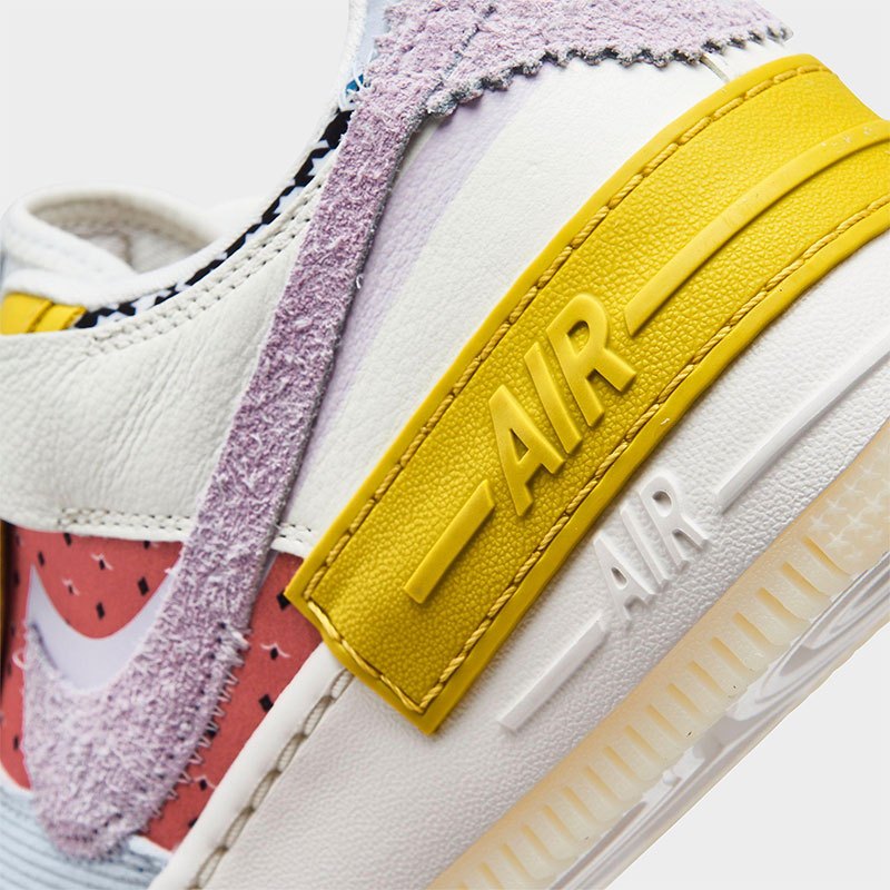 耐克nikeairforce1shadow空军一号时尚双钩马卡龙运动休闲板鞋女dm