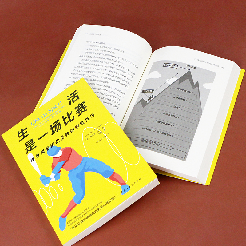 [正版]生活是一场比赛 世界运动员教你致胜技巧 运动心理学 自我提高成功励志生活哲学书籍高清大图