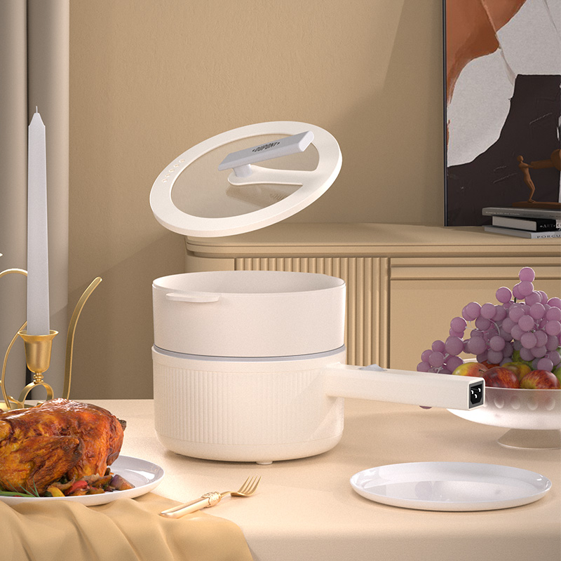 杜邦 家用多功能煮蛋器 家用锅具 大容量 电锅 多功能电煮锅 PZG-KY0802高清大图