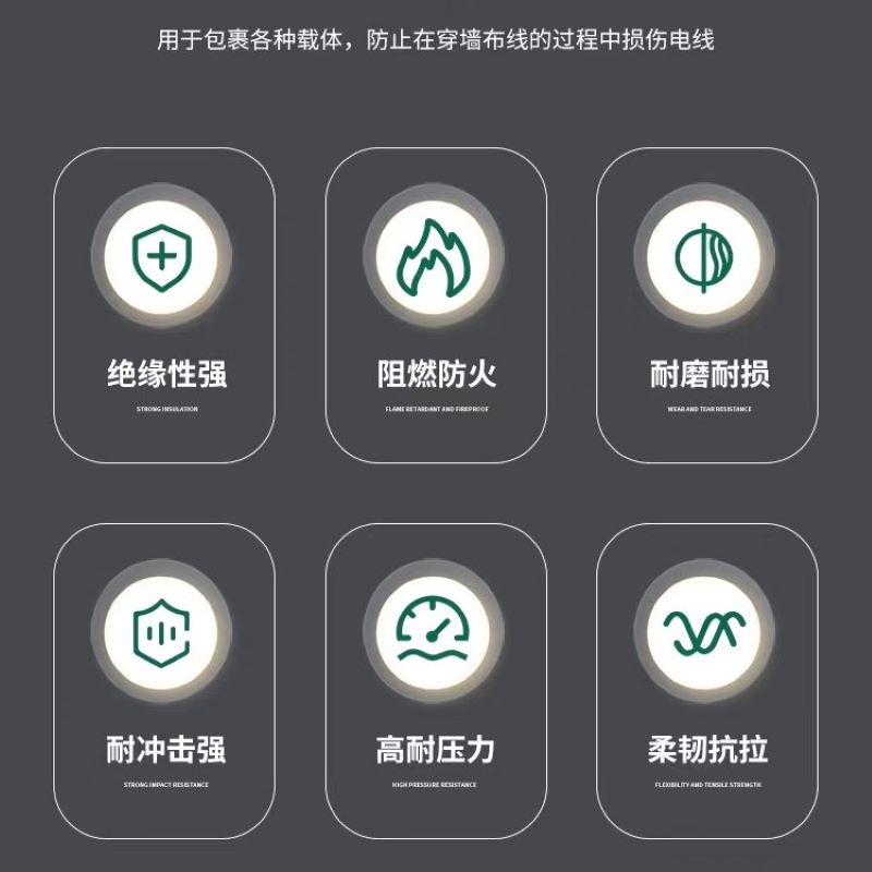 黄腊管内径30mm 50米/卷高清大图