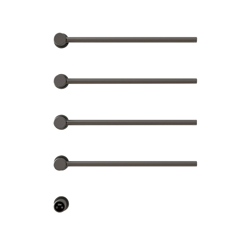 SIOYIE芯毅 嵌入式电热毛巾架家用浴室智能毛巾架快速升温高效抗菌加热烘干毛巾烘干架嵌入式安装AD40暗装(自行安装) 枪灰色