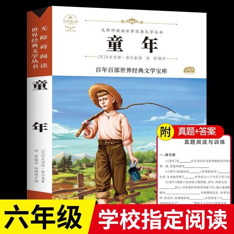 童年 童年高尔基正版小英雄雨来六年级必读爱的教育小学生课外阅读书籍