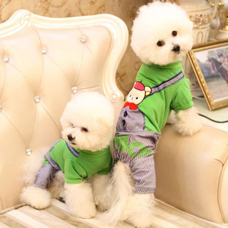 宠物衣服四脚衣春夏装 泰迪狗狗衣服春装四脚装小型犬服饰多色多款多功能宠物用品宠物服饰及配件宠物服装/雨衣