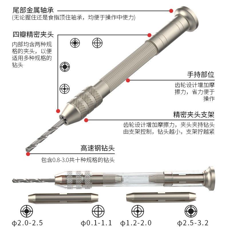 卡夫威尔 手 捻 钻 WA3375图片
