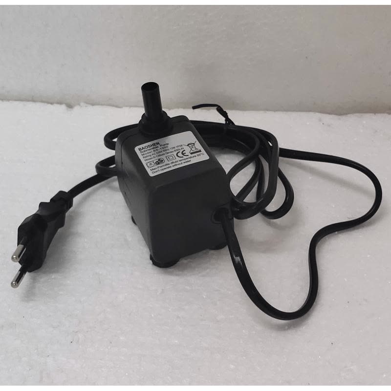 假山流水喷泉CIAA小水泵配件潜水泵2.5W5W8W15W带LED穿孔灯 10W039普通无灯图片
