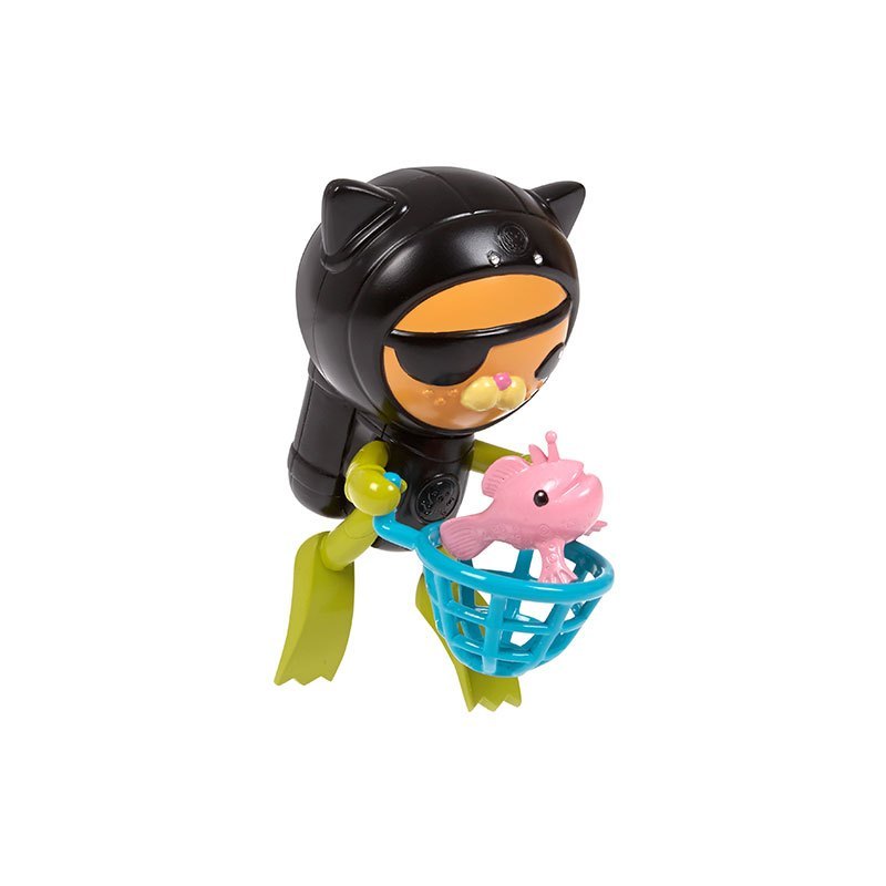 Octonauts 费雪,Fisher Price 海底小纵队游泳呱唧洗浴电动套装玩具 DGD53