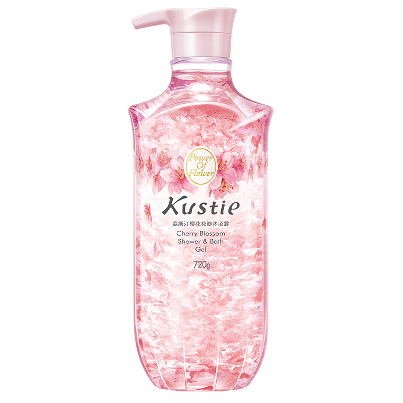 蔻斯汀(Kustie) 720g 玫瑰花瓣沐浴露 (计价单位:瓶)高清大图