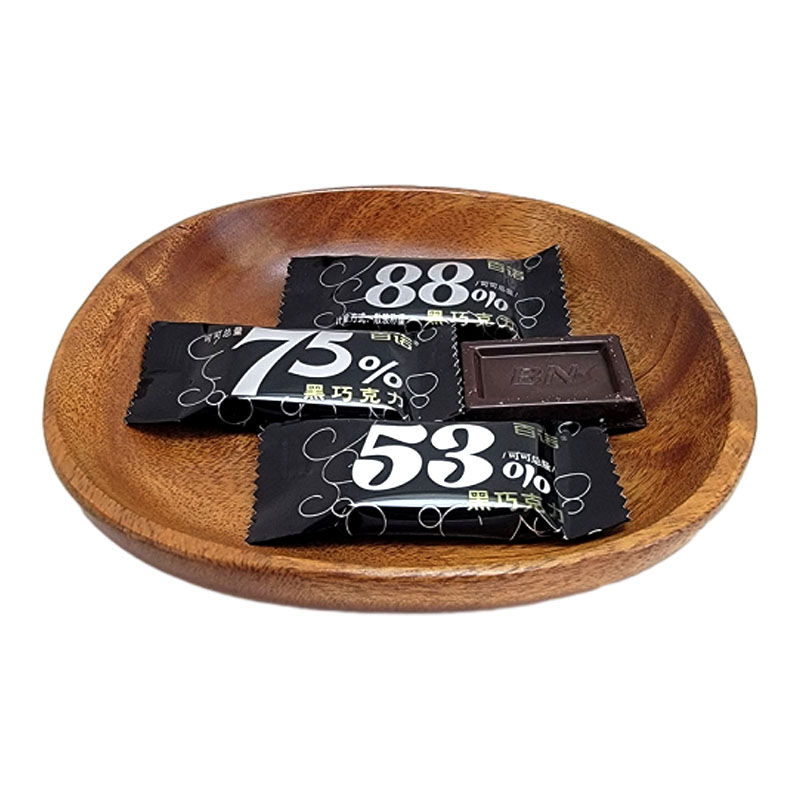 百诺黑巧克力75%88%53%散装混合250g/500g婚庆结婚喜糖休闲零食
