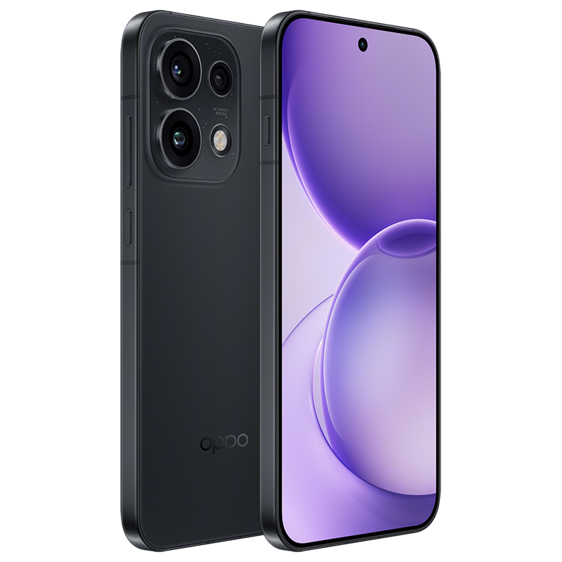 [手机]OPPO Reno16 月夜黑 12GB+256GB 5G数字移动电话 全网通手机高清大图