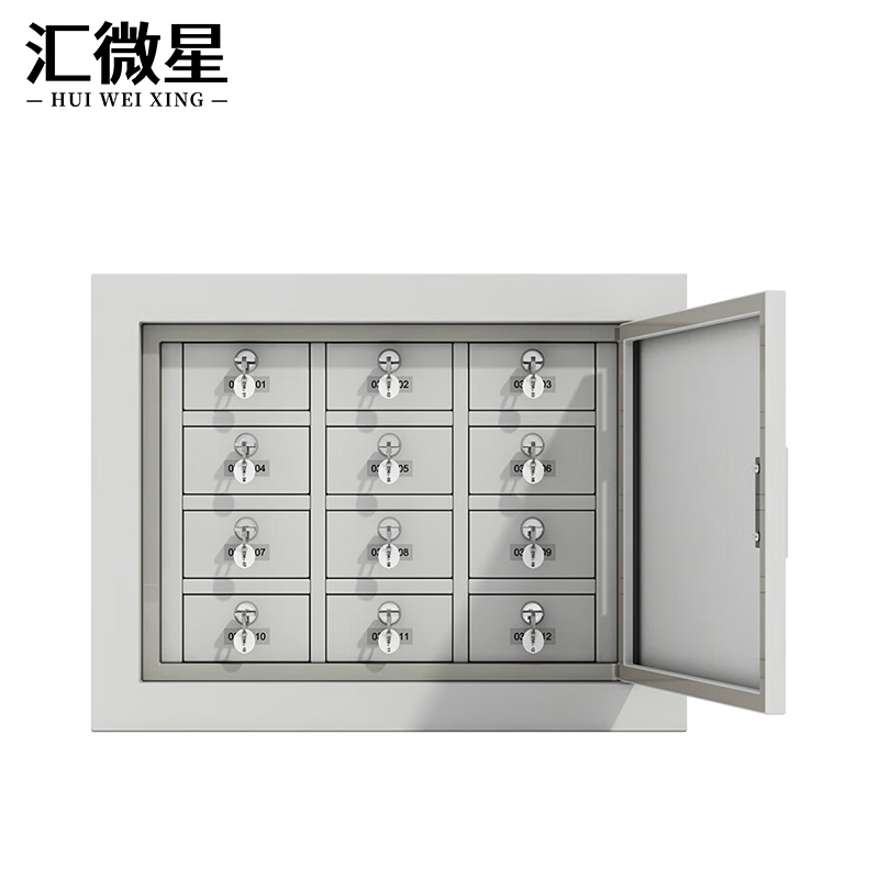 汇微星手机屏蔽柜 手机屏蔽柜12格542*240*400mm台