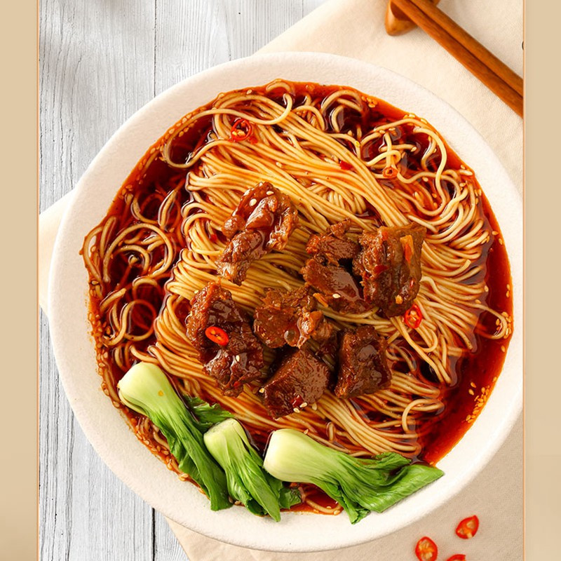 中裕面条龙须挂面800g3细面长寿生日面早餐速食拌面汤面细圆