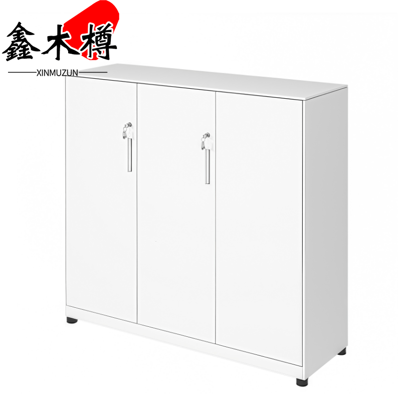 鑫木樽办公柜1200*400*1090mm台高清大图