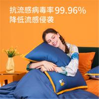 梦洁(MENDALE) 60支 长绒棉四件套+梦洁蚕丝被