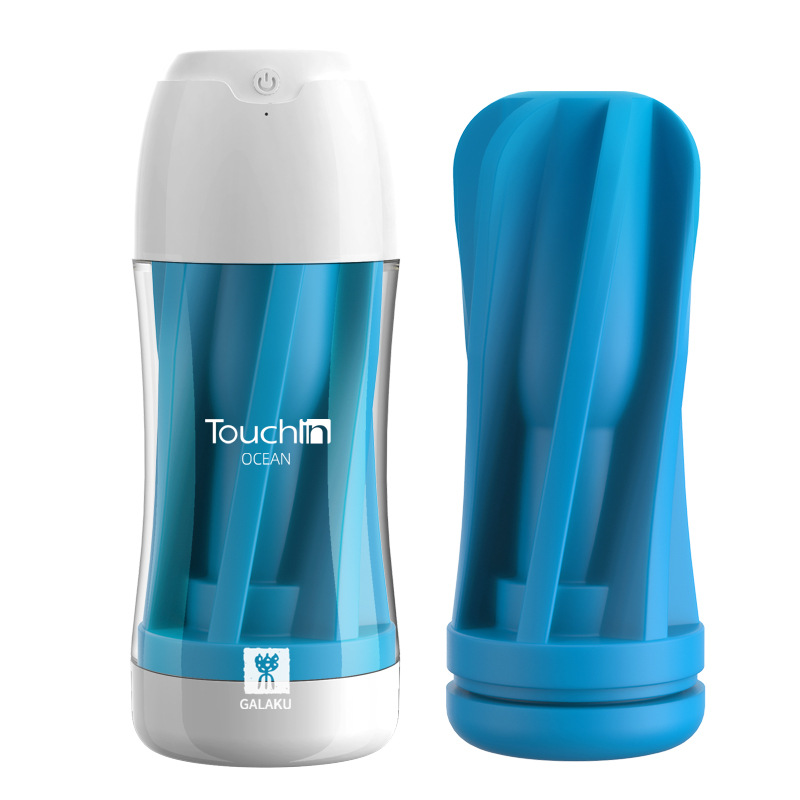 GALAKU Touch in男用训练自慰器智能电动触动吮吸飞机杯软胶变频震动按摩性玩具蛋男性情趣成人用品 非手动飞机杯高清大图
