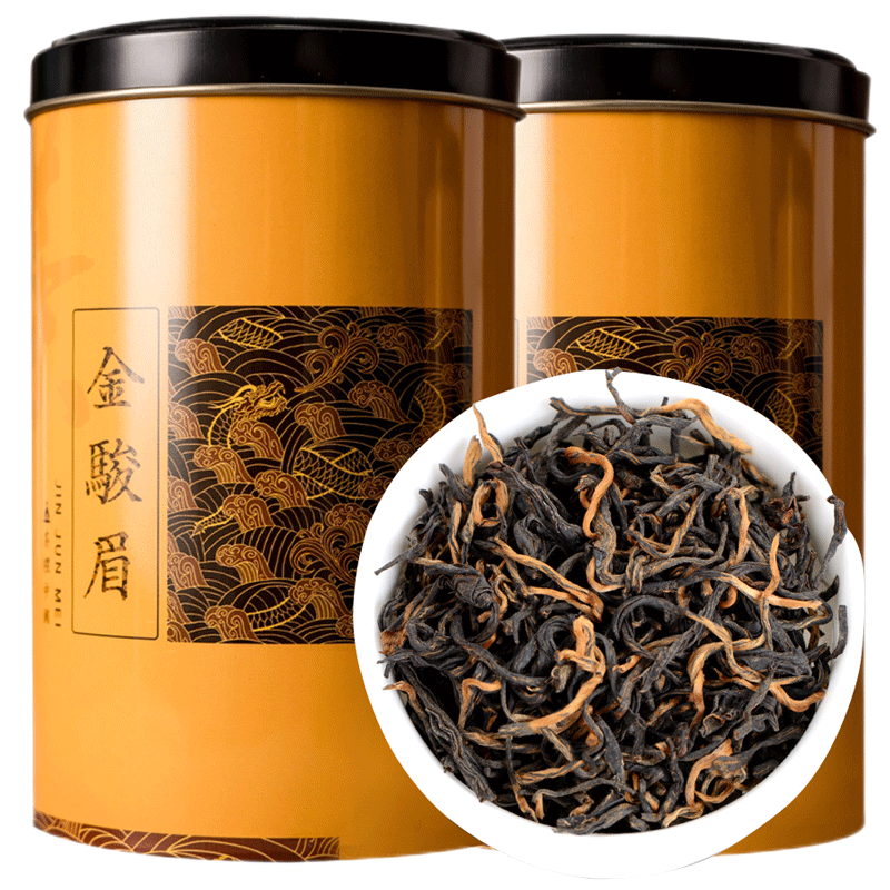 痴福 新茶金骏眉红茶散装茶叶春茶罐装蜜香型罐装福建红茶茶叶1罐100克