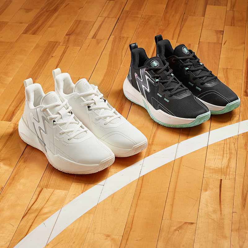 BIG3 Team丨361°篮球鞋男鞋运动鞋新款学生耐磨实战防滑革面球鞋高清大图