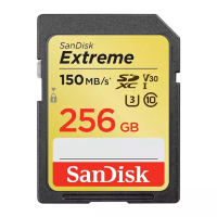 [免邮]闪迪(SanDisk) SD卡至尊超速 256G单反相机存储卡内存卡 读150MB/s 写60MB/s支持4K