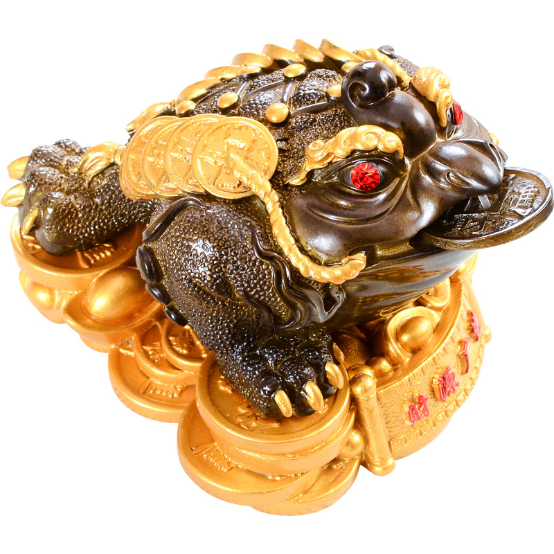 茶宠摆件招财金蟾貔貅蟾蜍创意茶桌茶台茶盘茶具配件可养变色宠物