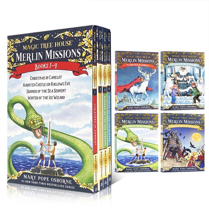 [25-28册]神奇树屋Magic Tree House [正版]神奇树屋英语原版 Magic Tree House神奇