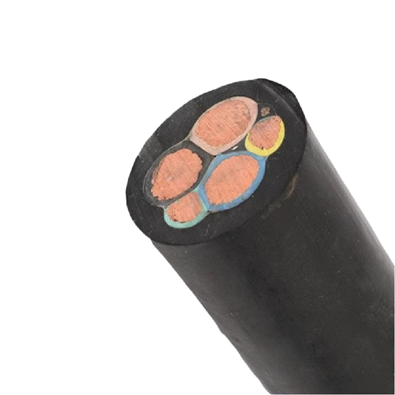 智铮朗月 铜芯橡套电缆 YC 3*35+1*10 米高清大图